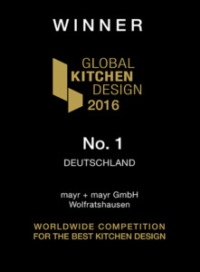 Auszeichnung Global Kitchen Design 2016.